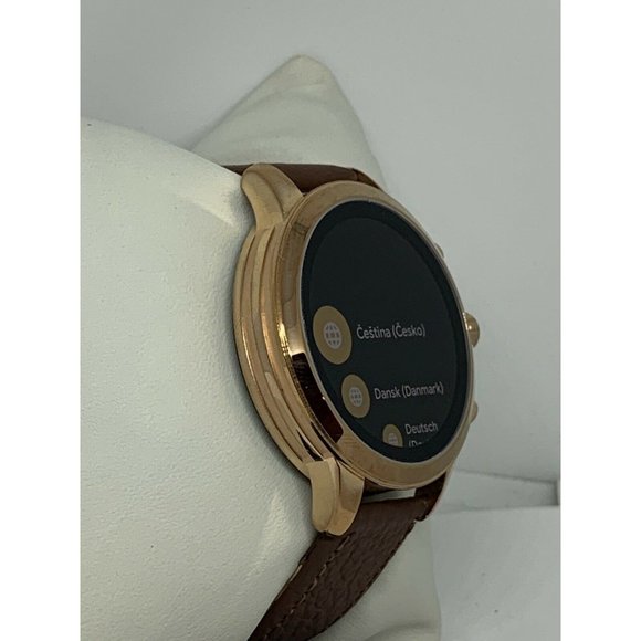 Michael Kors Access Gen 4 Sofie Rose Gold-tone and Embossed  Michael Kors Gen 4 Genuine Smart Watch working W/